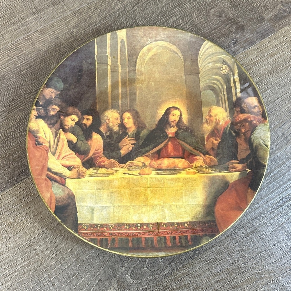 Vintage "The Last Supper" 9" Porcelain Collector Plate – Bartolomé Carducho Art
